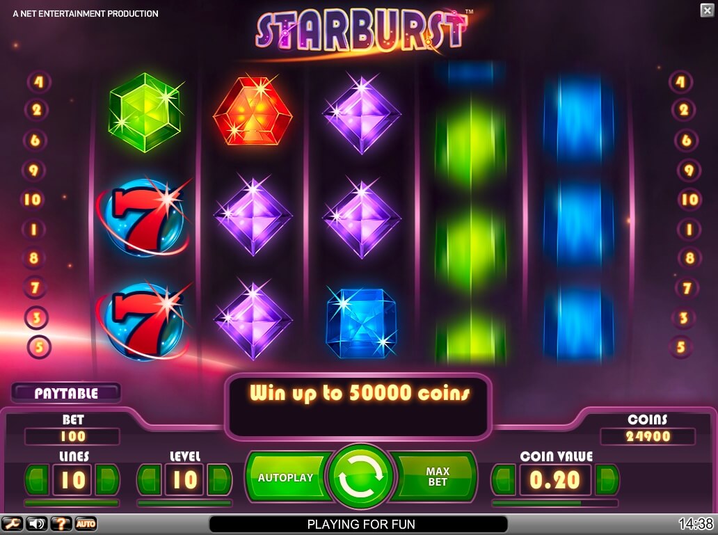 starburst slot